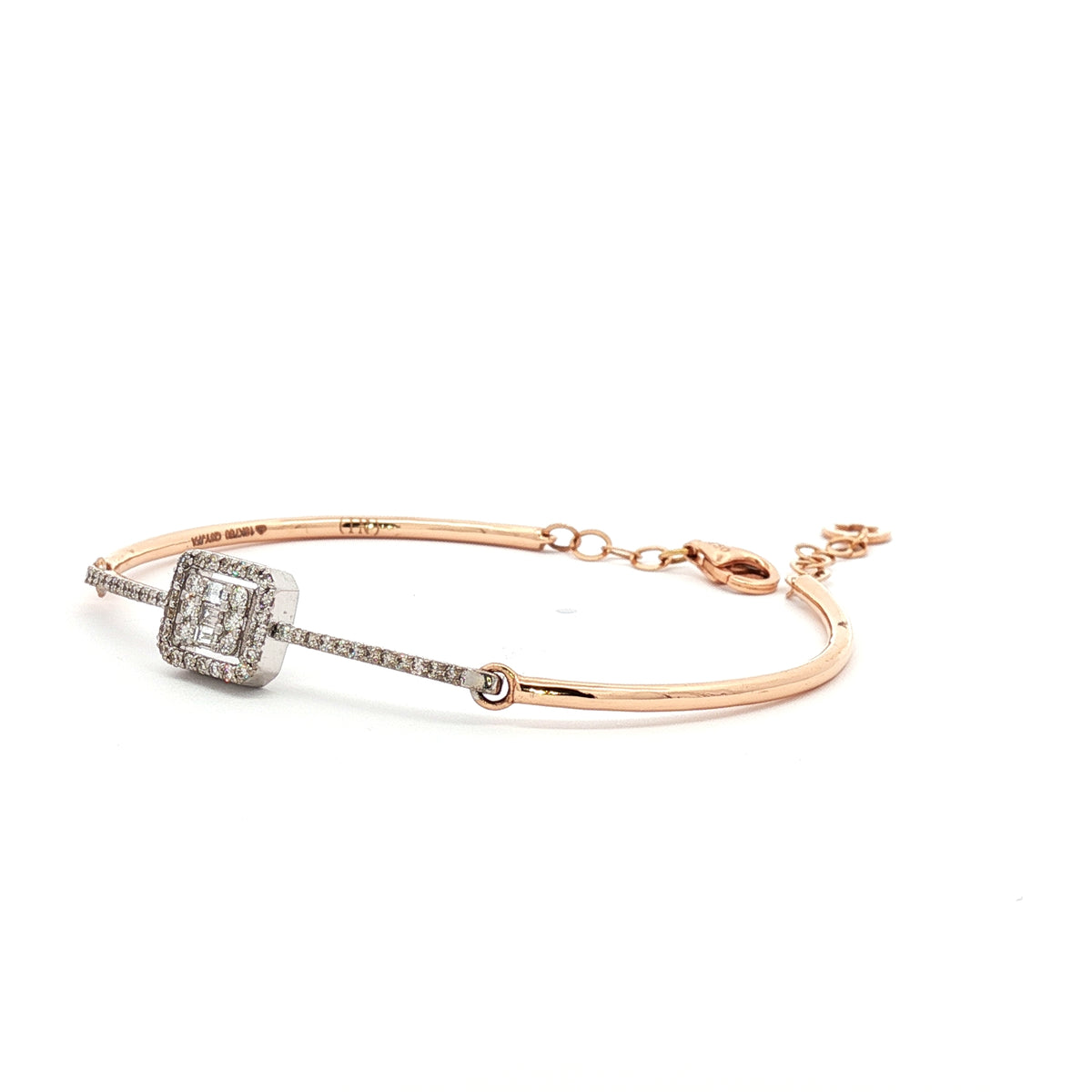 Diamond Bracelet 18Kt Rose Gold