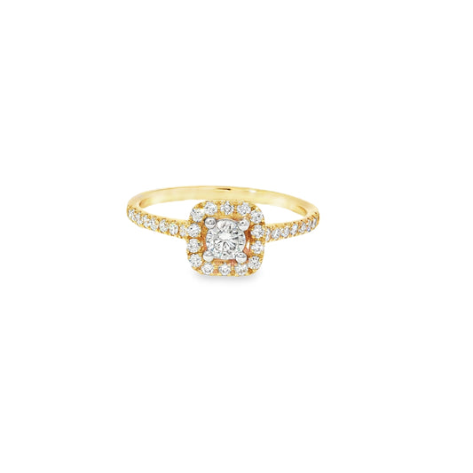Diamond Engagement Ring 18KT