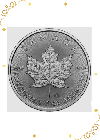 1OZ Canadian Maple 2025 silver coin
